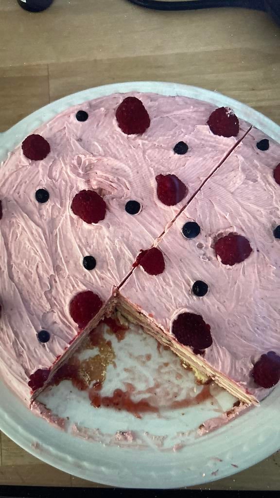 Taart verkoop, Ophalen, Taarten, Versiering