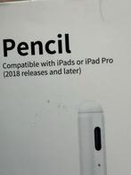 Apple Pencil (compatibel met iPad/iPad Pro 2018+), Computers en Software, Apple iPads, Ophalen of Verzenden, Zo goed als nieuw