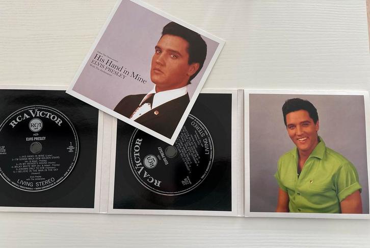 #907 Elvis Presley FTD CD - His Hand in Mine (2-CD set), Verzamelen, Muziek, Artiesten en Beroemdheden, Zo goed als nieuw, Cd of Plaat