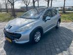 Peugeot 207 1.6 16V SW Outdoor 2008 Airco!, Zwart, 4 cilinders, Metallic lak, Leder en Stof