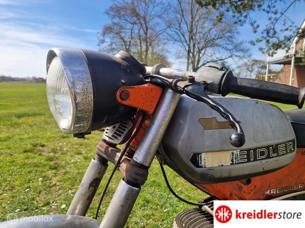 Kreidler RS 5 bak indirect loopt goed geen kenteken 1975, Fietsen en Brommers, Gebruikt, Overige modellen, Kreidler, Kreidler