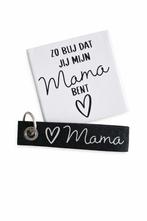 Tegeltje met tekst en sleutelhanger, Ophalen, Nieuw