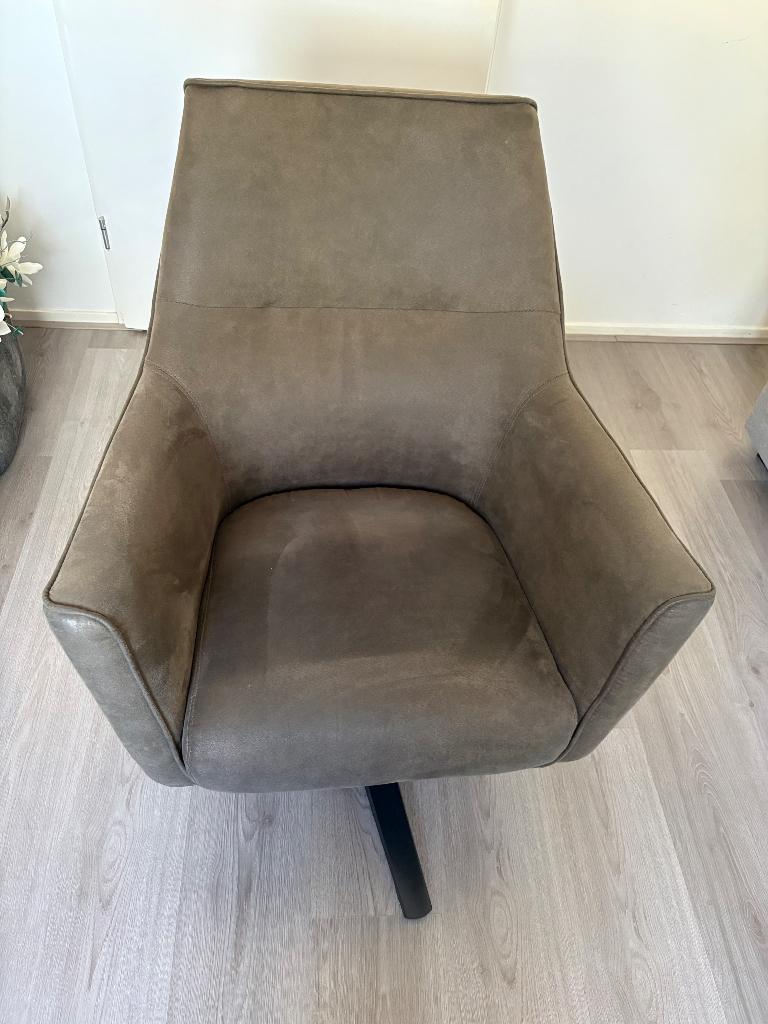 Stoel, Huis en Inrichting, Fauteuils, Ophalen, Gebruikt, 75 tot 100 cm, Stof