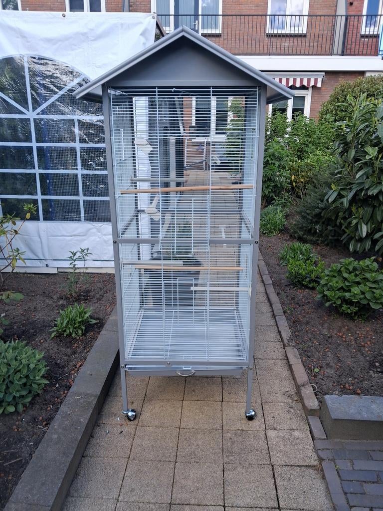 Te koop mooie vogels kooi nieuw, Dieren en Toebehoren, Vogels | Hokken en Kooien, Ophalen, Nieuw, Metaal, Overige typen