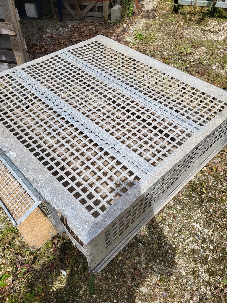 Duivenkorf reiskorven aluminium opleermand, Dieren en Toebehoren, Meerdere dieren, Overige soorten