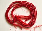 Koraal kraal rood rond circa 3.5-3.6 mm, Ophalen, Nieuw, Kraal