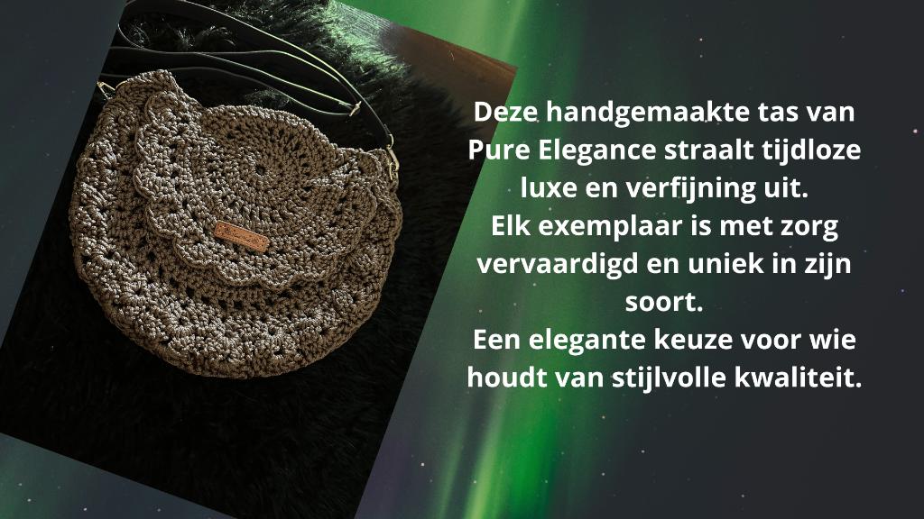 Te Koop Handmade gehaakte tassen, Ophalen of Verzenden, Nieuw, Overige kleuren, Schoudertasje