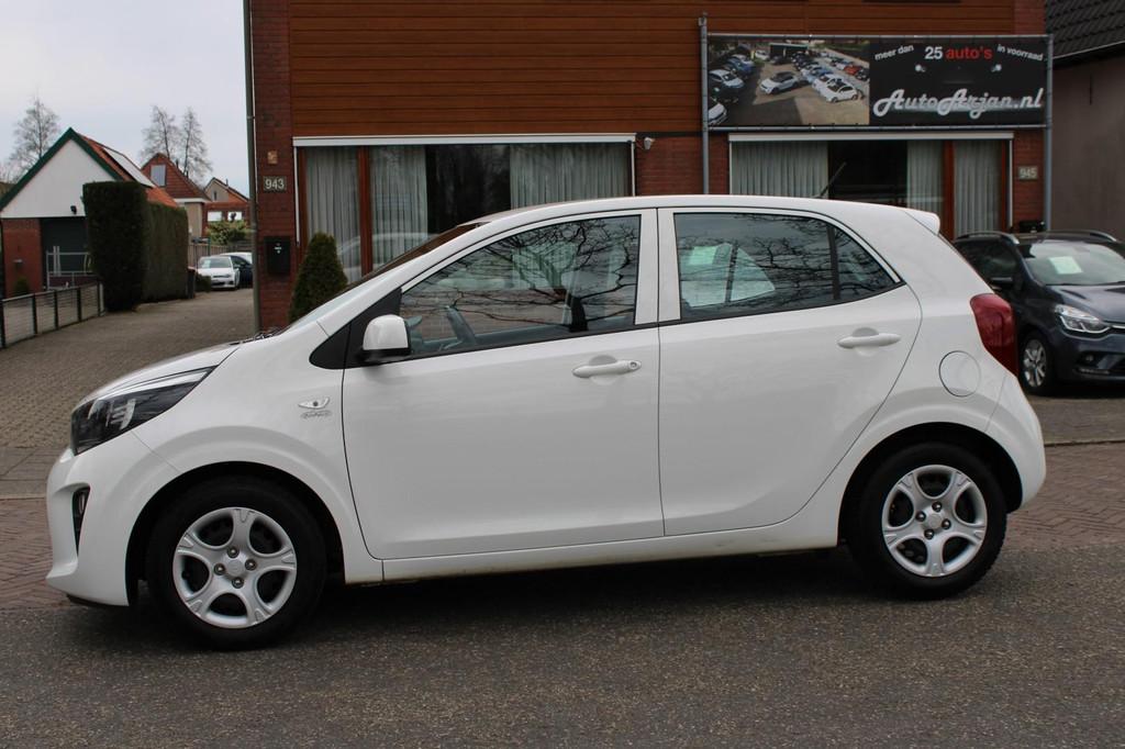 Kia Picanto 1.2 CVVT 84 PK Airco, Bluetooth, Garantie, Auto's, Kia, Voorwielaandrijving, 839 kg, Stof, Gebruikt
