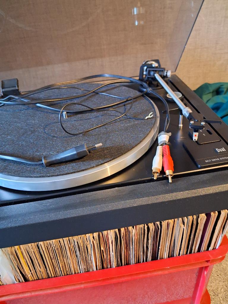 Dual platenspeler CS505, Ophalen, Gebruikt, Pitch-regelaar, Platenspeler