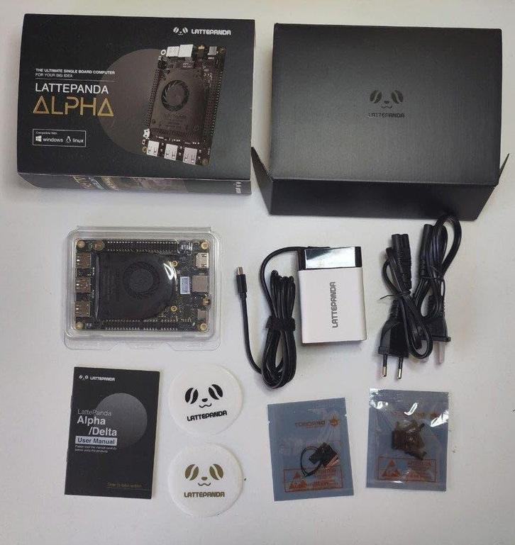 LattePanda Alpha: m3-8100Y, 8GB RAM, Computers en Software, Desktop Pc's, Nieuw, 8 GB, Ophalen of Verzenden