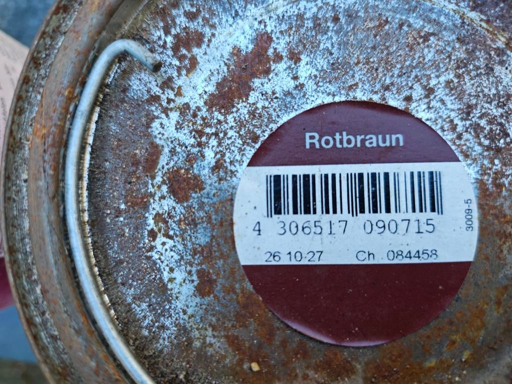 Betonverf - Rotbraun - Hornbach, Bruin, 5 tot 10 liter, Ophalen of Verzenden, Verf