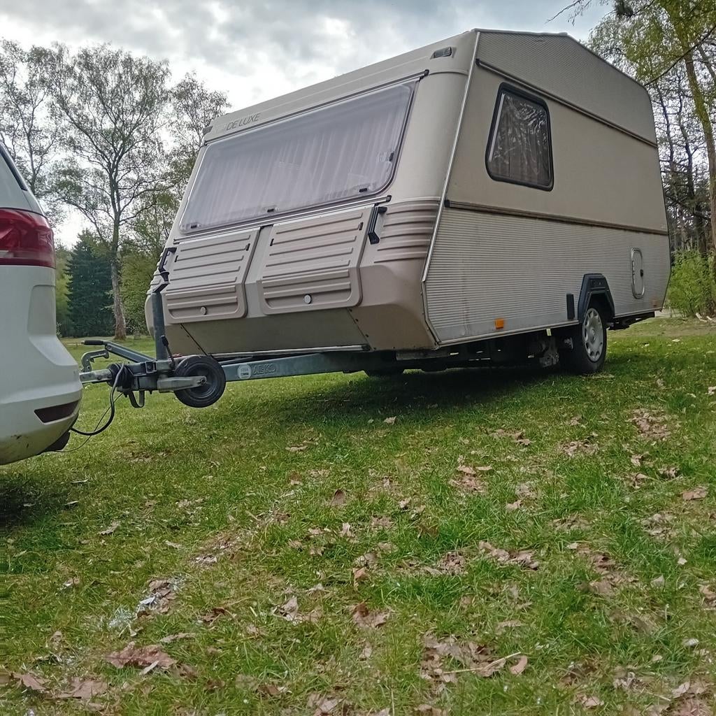 Kip de Luxe caravan, Koelkast, Rondzit, Kip, Particulier