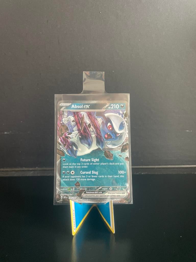 Absol EX Pokémon Kaart - Zeldzaam en in Topconditie!, Ophalen of Verzenden, Zo goed als nieuw, Losse kaart