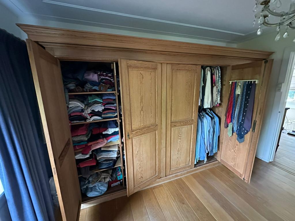 Kleding kast, Huis en Inrichting, Met deur(en), Gebruikt, 200 cm of meer, Ophalen of Verzenden