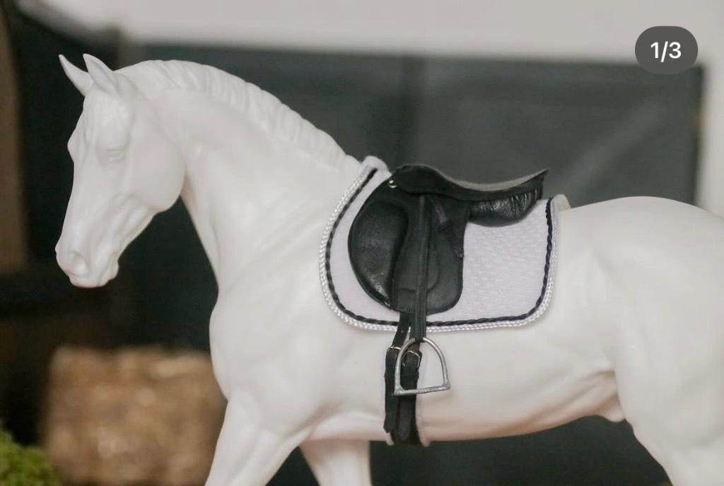 Modelpaarden tuig (schleich, collecta etc.), Ophalen of Verzenden, Nieuw, Paard, Beeldje of Figuurtje