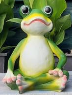 Grappige XL zittende grote Kikker 47cm-voor inn&out, Ophalen, Nieuw, Kunststof, Dierenbeeld