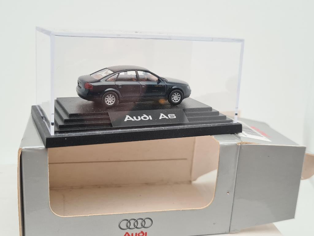 Audi A6 (groen) - Wiking 1/87, Hobby en Vrije tijd, Modelauto's | 1:87, Verzenden, Zo goed als nieuw, Auto, Wiking