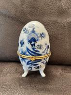 Sieradendoos ei porselein, Antiek en Kunst, Verzenden