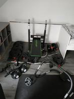 Fitness set met bankje, gewichten en kettlebells, Sport en Fitness, Ophalen