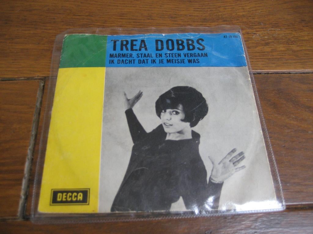 Trea dobbs singles 2x  sixties nl, Gebruikt, 7 inch, Single, Ophalen of Verzenden