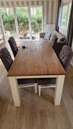 Eetkamer set plus bijpassende salon tafel, Ophalen