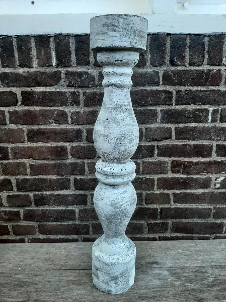 Betonnen baluster pilaar zuil sokkel kolom tuinbeeld beton, Tuin en Terras, Ophalen