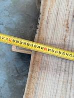 Mooie iepen boomstambladem 245x60/70x4cm, Ophalen, Planken, Zo goed als nieuw, Hardhout