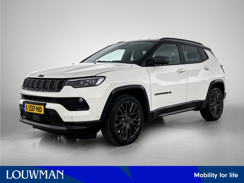 Jeep Compass 1.3T 80th Anniversary (bj 2021, automaat), Auto's, Jeep, Bedrijf, Te koop, Compass, 360° camera, ABS, Achteruitrijcamera