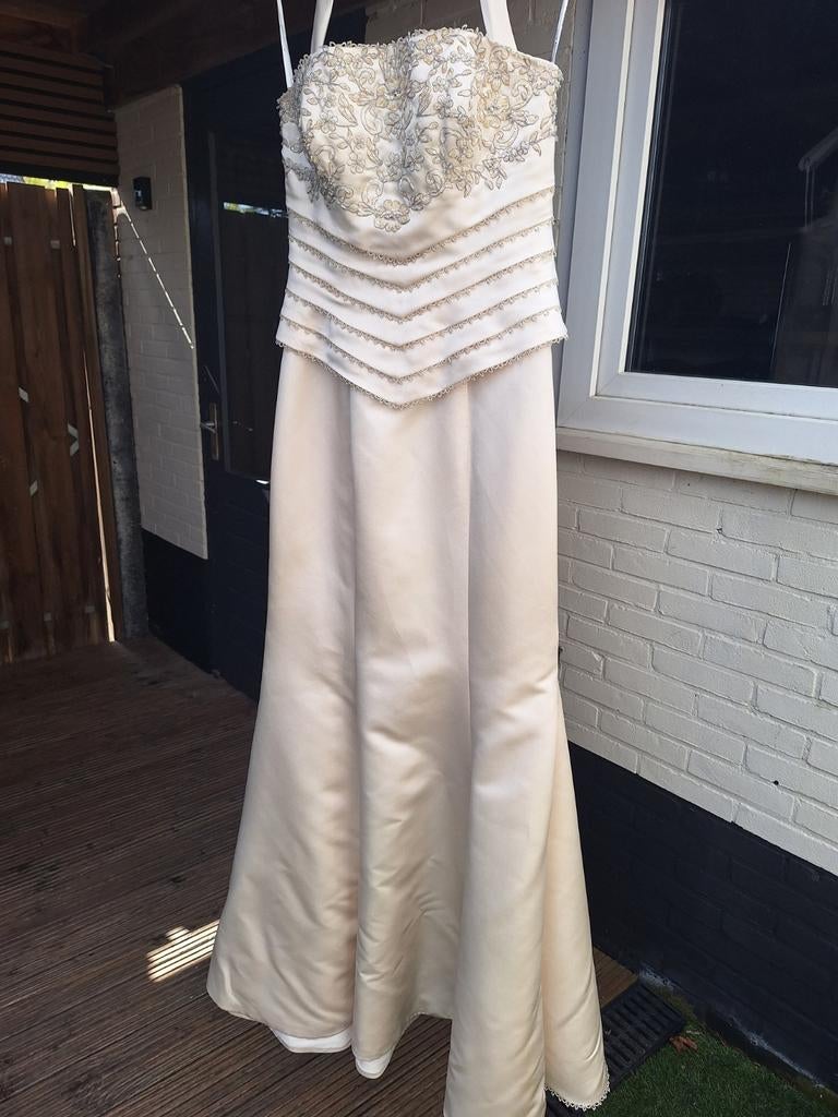 Sincerity trouwjurk, maat 40, ivoorkleurig, Trouwjurk, Sincerity, Wit, Ophalen of Verzenden