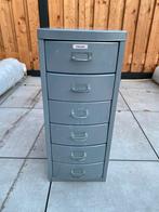 Metalen ladekastje, Huis en Inrichting, Ophalen, Minder dan 50 cm, Gebruikt, 5 laden of meer