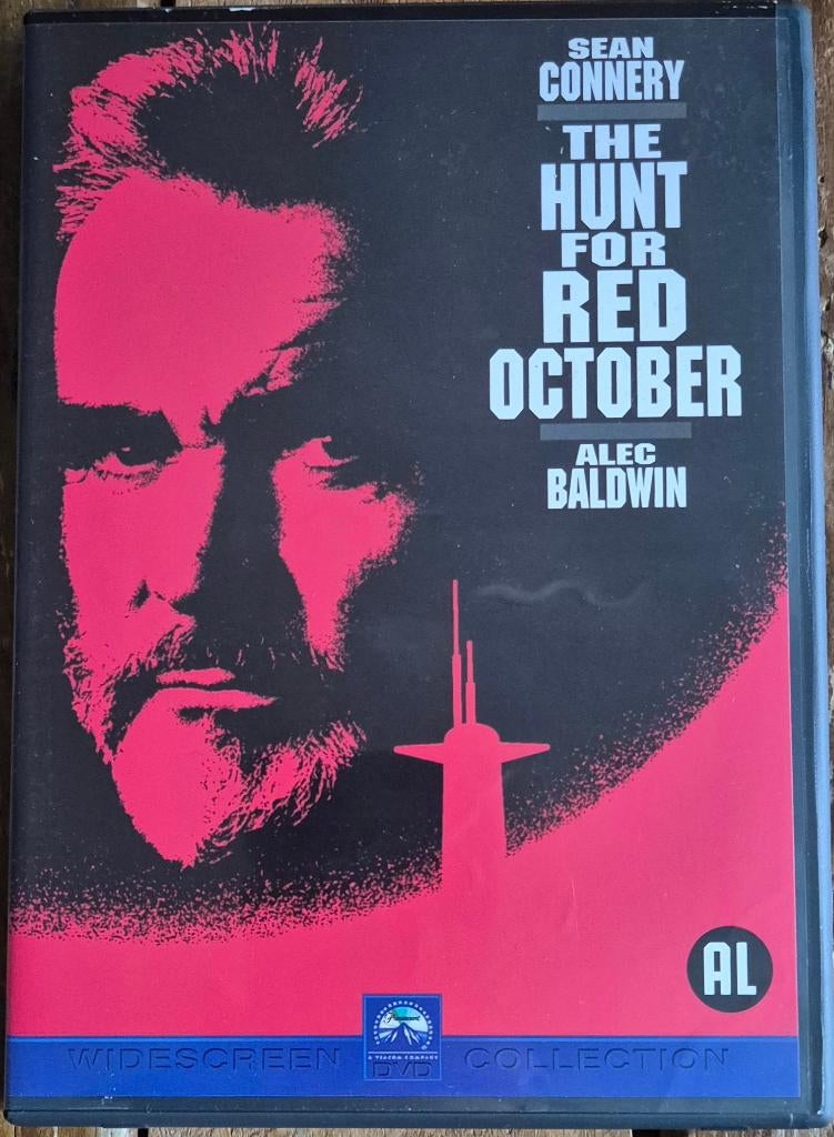 The hunt for red October #d002#5V, Vanaf 16 jaar, Ophalen of Verzenden, Zo goed als nieuw, Actiethriller