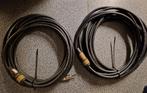 Professionele Luidsprekerkabels Low-Noise 2x10 Mtr 2x2,5 mm², Ophalen of Verzenden, Nieuw, Speaker of Versterker