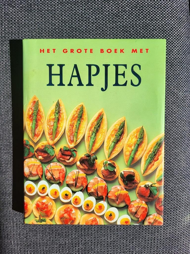Het grote boek met Hapjes, Ophalen of Verzenden