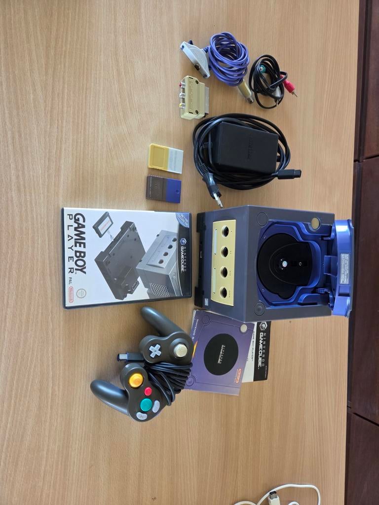 Complete GameCube set met gameboy player, Ophalen of Verzenden, Met 1 controller