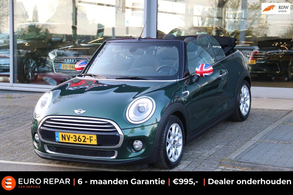 Mini Mini Cabrio 1.5 Cooper Serious Business DEALER OND NL A, Voorwielaandrijving, 136 pk, Gebruikt, Euro 6
