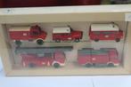 Wiking Mercedes Benz set "Partner der Feuerwehr", Ophalen of Verzenden, Zo goed als nieuw, Bus of Vrachtwagen, Wiking