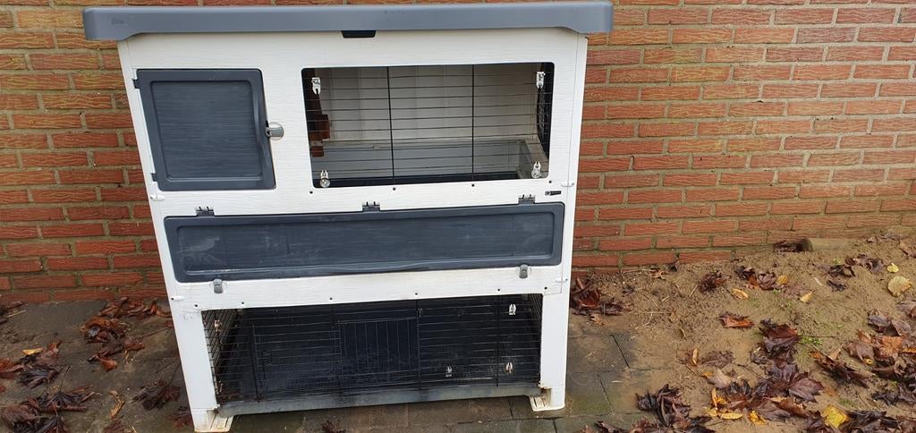 Konijnenhok, Ophalen, 90 cm of meer, Hok, 110 cm of meer