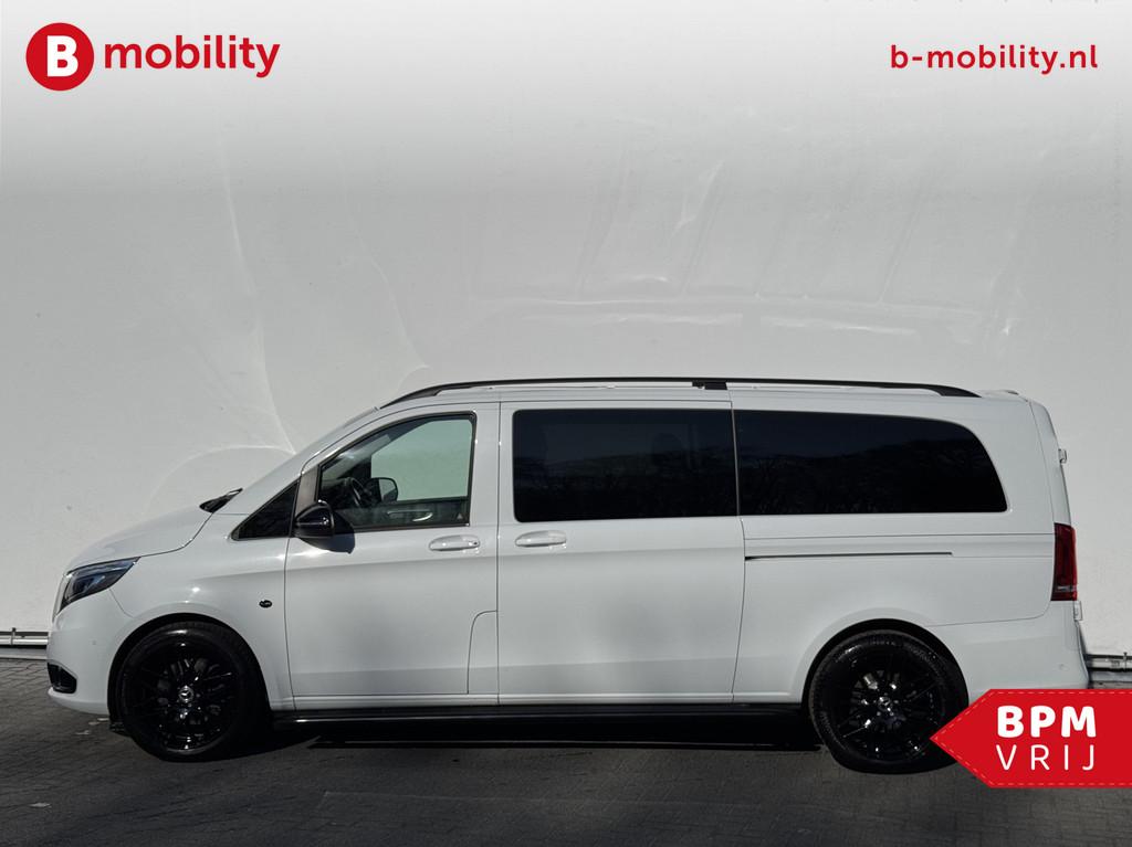 Mercedes-Benz V-Klasse 124 CDI LANG Dubbel Cabine Leer Trekh, Auto's, Automaat, Gebruikt, 4 cilinders, Adaptive Cruise Control