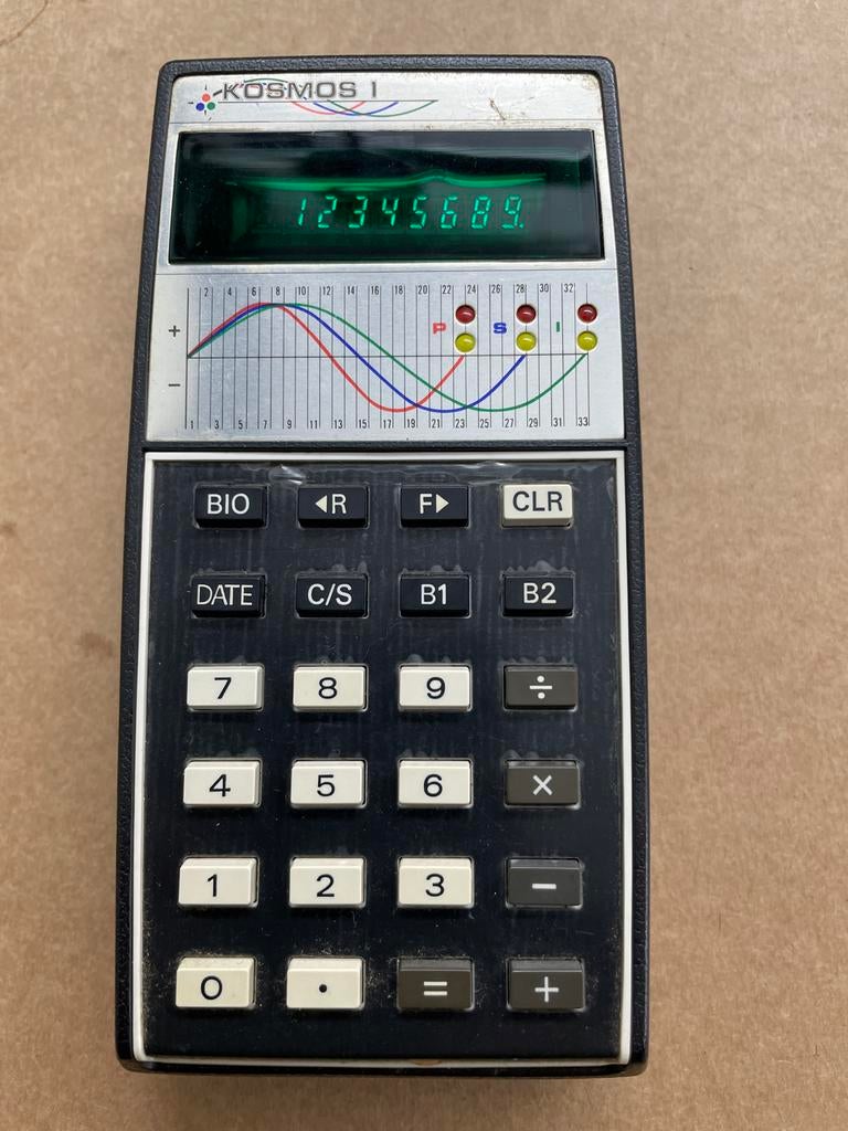 KOSMOS 1. Bioritmische mini computer, Ophalen of Verzenden, Zo goed als nieuw