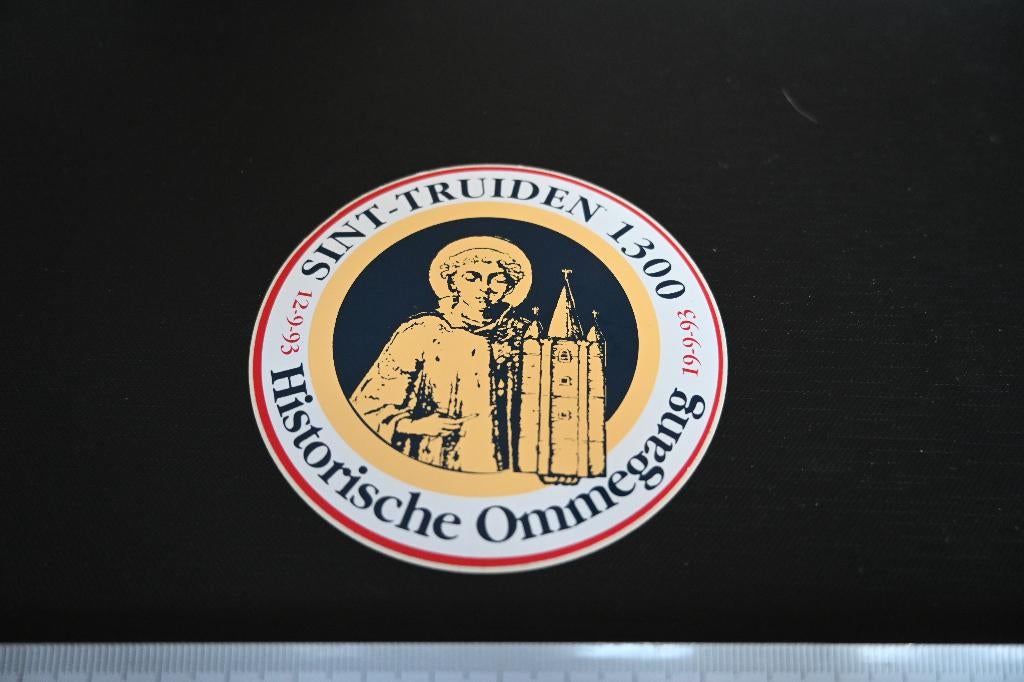 sticker Sint - Truiden 1300 Historische Ommegang 1993, Ophalen, Zo goed als nieuw