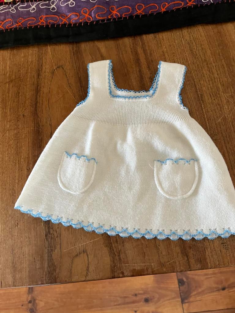 Vintage  baby/ pop jurkje, Ophalen of Verzenden, Zo goed als nieuw, Meisje