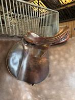 Stübben springzadel bruin, Dieren en Toebehoren, Ophalen of Verzenden, Gebruikt, Springen