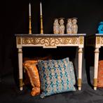 2 Louis XVI wandtafels, Ophalen