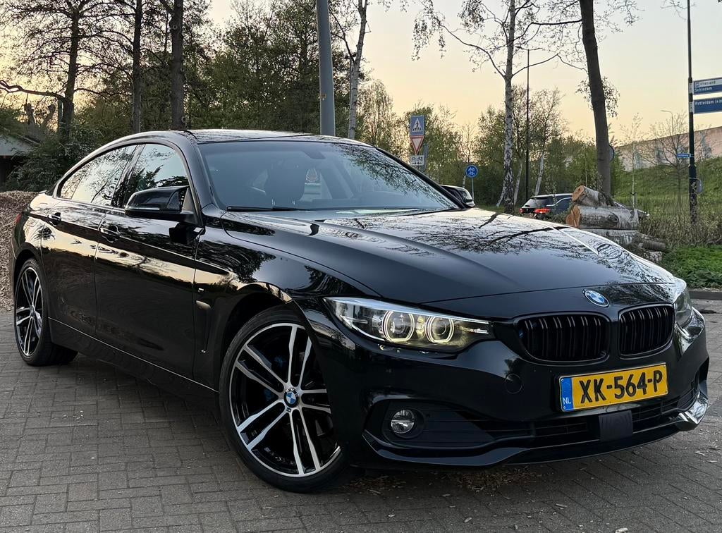 BMW 4.20i 2019 2e Eig. N.A.P/Org. +184pk //Msport v., 1998 cc, Achterwielaandrijving, 4 cilinders, Zwart