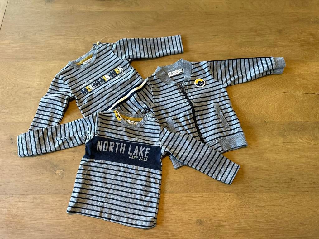 Dirkje shirtjes lange mouw, Kinderen en Baby's, Babykleding | Maat 68, Verzenden, Gebruikt, Jongetje of Meisje, Shirtje of Longsleeve