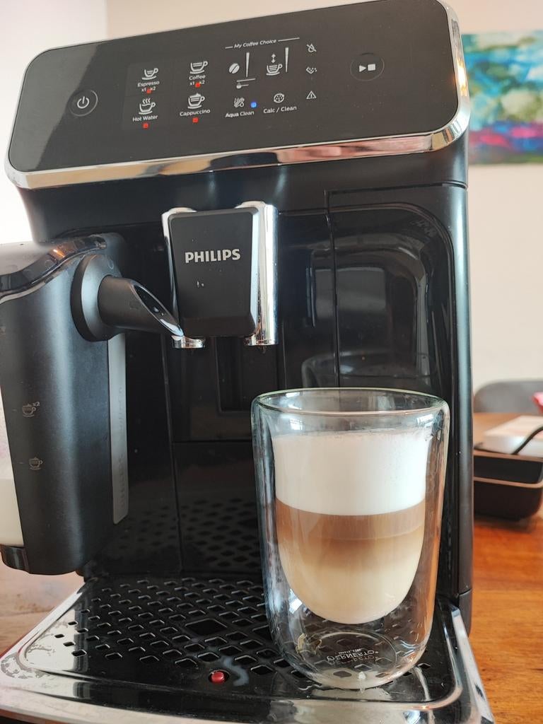 Philips Koffiemachine EP2231 Cappuccino Espresso, Witgoed en Apparatuur, Koffiezetapparaten, Afneembaar waterreservoir, Gebruikt