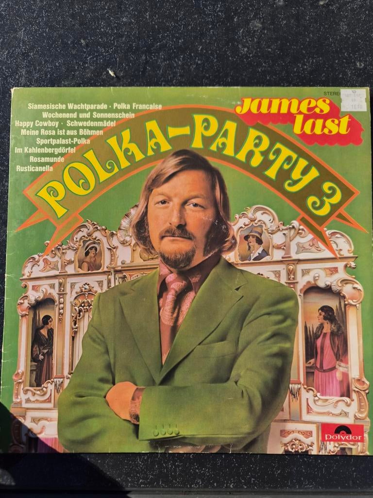 James Last - Polka-Party 3 LP (Vintage Polydor Vinyl), Ophalen of Verzenden, 1970 - 1979, Gebruikt, 12 inch