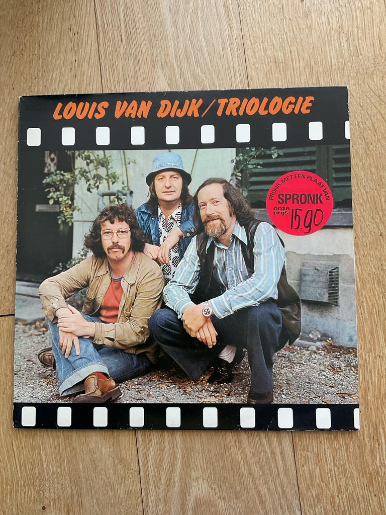 Louis van Dijk - Triologie LP (1975), Verzenden, 1970 - 1979, Gebruikt, 12 inch