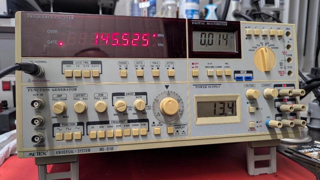Metex MS-9140 Universeel test systeem, Doe-het-zelf en Verbouw, Ophalen, Zo goed als nieuw, Multimeter