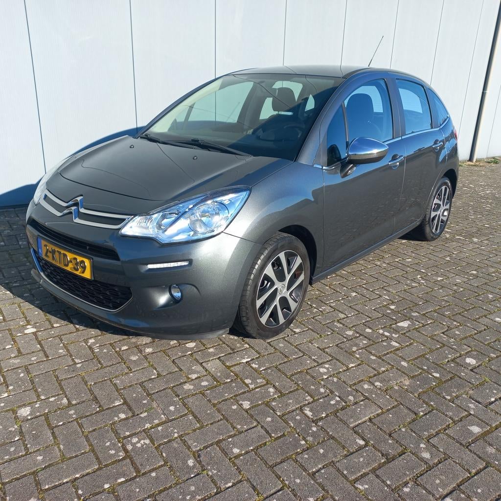 C3 1.2  2013 Airco APK 27-2-'27 115.000 km N.A.P. !!!, Auto's, Citroën, Voorwielaandrijving, Euro 5, Stof, Zwart